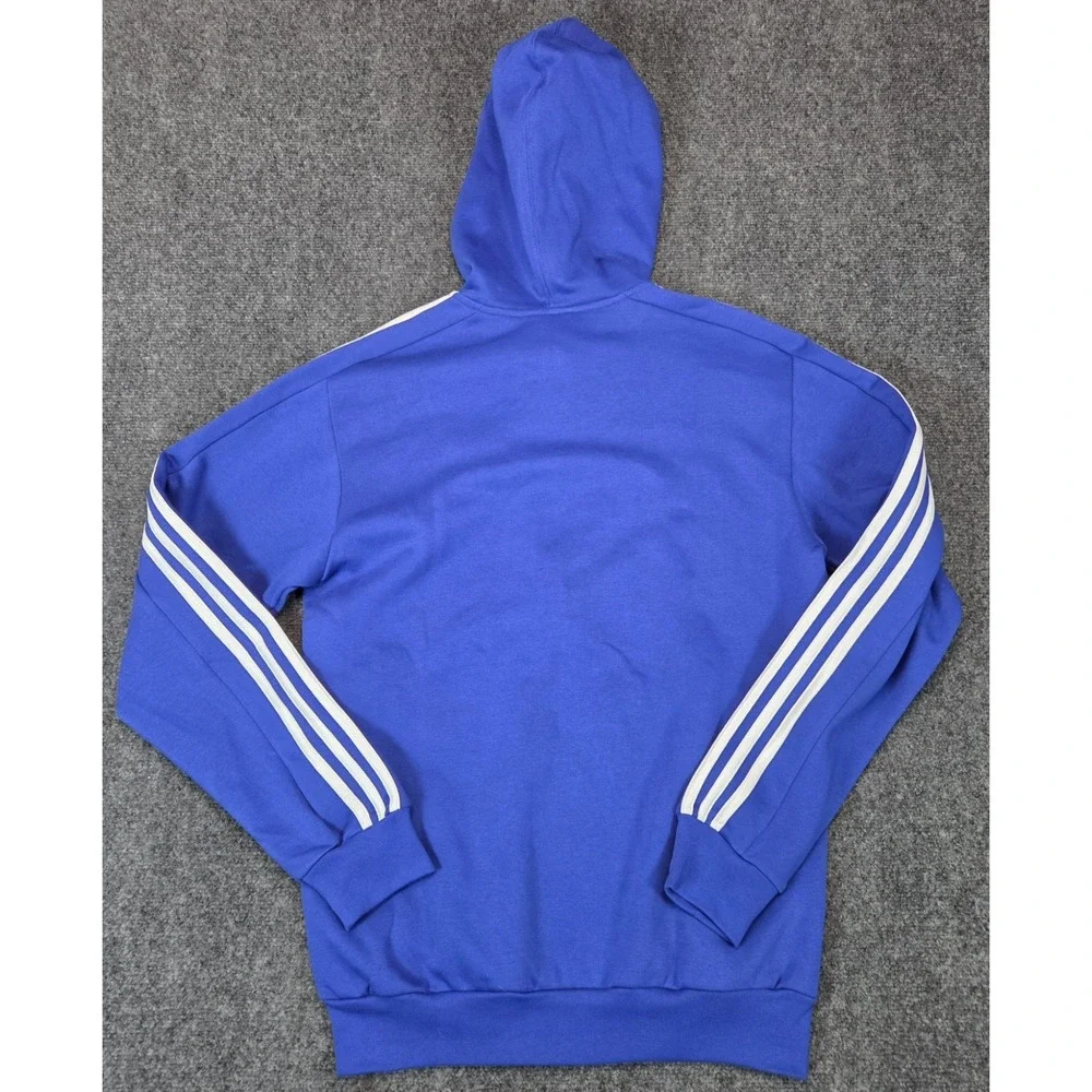 NEW Adidas Track Jacket Mens Small Semi Lucid Blue